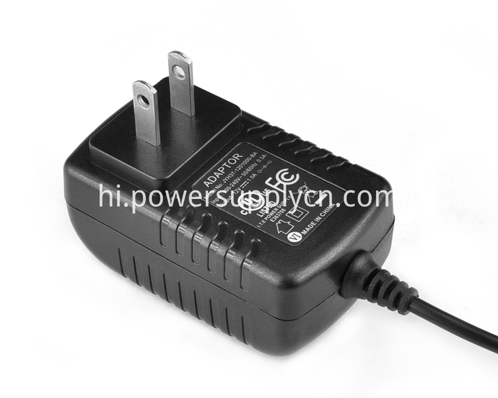 यूएस पावर प्लग एडाप्टर 5 वी 2 ए US power plug adaptor 5V 2A